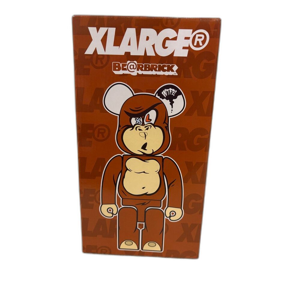 XLarge Be@rbrick 400% “Stupid Face” wtf - rare - new